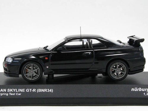 Amazon | 1/43 日産 スカイライン R34 ニュルブルックリンク テスト